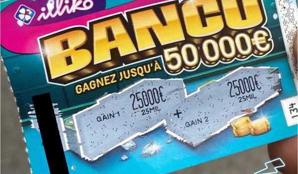 Banco gagnant de 50 000 euros